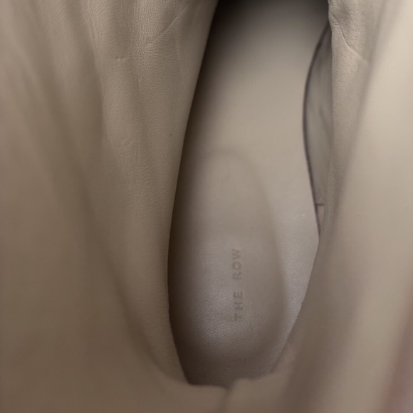 THE ROW Textured-nubuck platform ankle boots - Picture 10 of 12